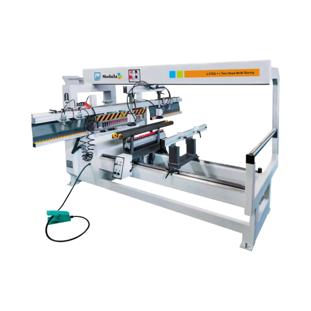 J-2102 + (Semi Auto) Double Head Multi Boring